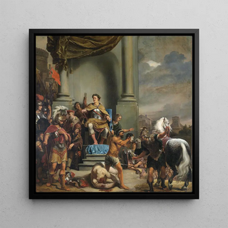Le Consul Titus Manlius Torquatus ordonne la décapitation de son fils - Ferdinand Bol