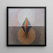 Der Schwan Nr. 12 Gruppe IXSUW - Hilma af Klint — gerahmtes Bild an der Wand