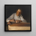 Der Spieler von Kantele - Pekka Halonen — gerahmtes Bild an der Wand
