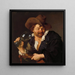 Le Joyeux Violoniste - Ary de Vois — gerahmtes Bild an der Wand