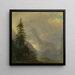 Der Koenigssee bei Berchtesgaden in Bayern - Frederic Edwin Church — gerahmtes Bild an der Wand