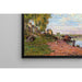 Reproduktion des Gemäldes Le Loing à Saint-Mammès (1883) - Alfred Sisley