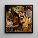 Le Manteau de plusieurs couleurs - Ford Madox Brown — gerahmtes Bild an der Wand