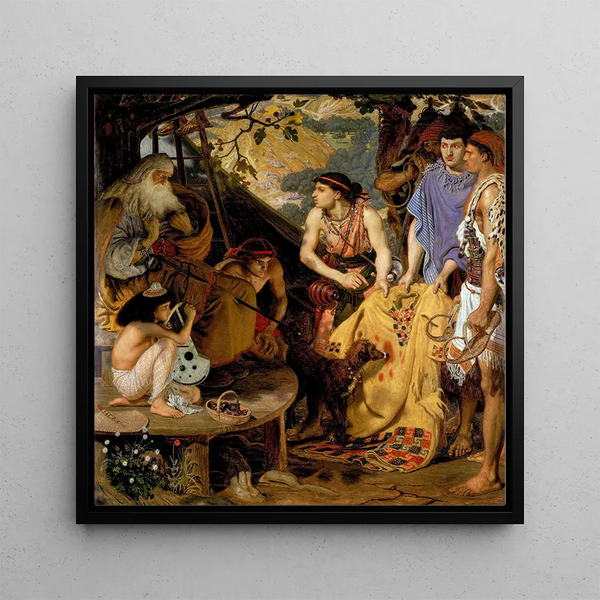 Ford Madox Brown - The Coat Of Many Colours.webp