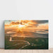 Der Mont Saint-Michel bei Sonnenuntergang | Natur-Fotodekoration