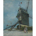 Reproduktion des Gemäldes Der Mühle von La Galette - Vincent van Gogh