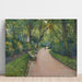 Reproduktion des Gemäldes Le Parc Monceau - Gustave Caillebotte