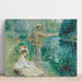 Reproduktion des Gemäldes Der Fischer am Ufer - Pierre-Auguste Renoir