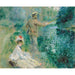 Reproduktion des Gemäldes Der Fischer am Ufer - Pierre-Auguste Renoir
