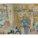 Reproduktion des Gemäldes Der Maler der Skelette - James Ensor