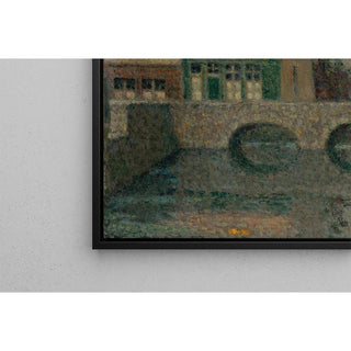 Le Pont - Henri Le Sidaner | Reproduction Tableau Décoration murale affiche copie