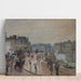 Reproduktion des Gemäldes Le Pont-Neuf von Claude Monet
