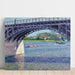 Reproduktion des Gemäldes Le Pont d'Argenteuil et la Seine - Gustave Caillebotte