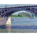 Reproduktion des Gemäldes Le Pont d'Argenteuil et la Seine - Gustave Caillebotte