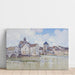Reproduktion des Gemäldes Le Pont de Moret - Alfred Sisley