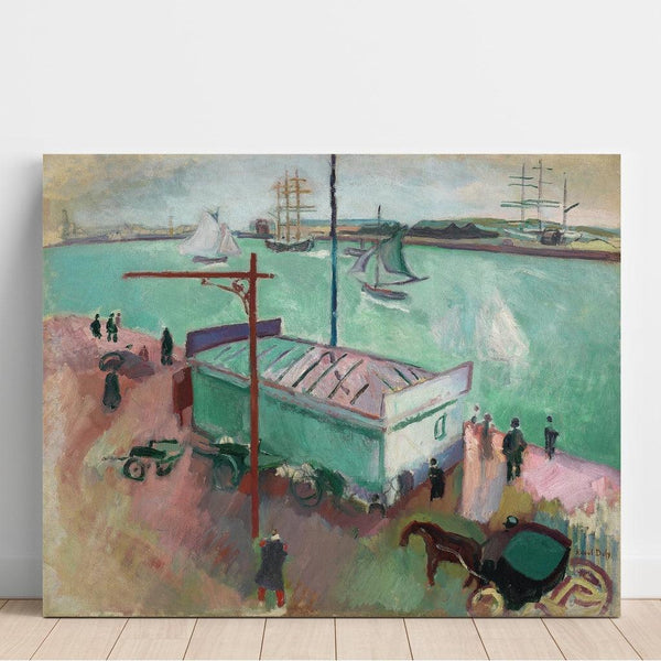 Reproduktion des Gemäldes Le Port du Havre - Raoul Dufy