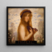 Der Frühling - Franz von Stuck — gerahmtes Bild an der Wand