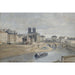 Reproduktion des Gemäldes Le Quai des Orfèvres et le Pont Saint-Michel - Jean-Baptiste-Camille Corot