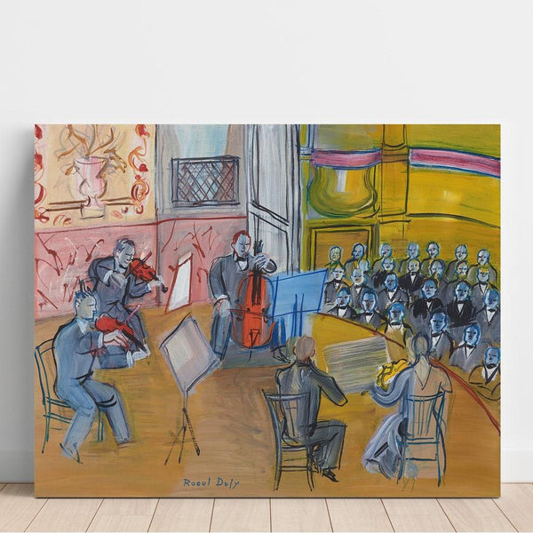 Reproduktion des Gemäldes Der Quintett - Raoul Dufy