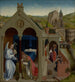 Der Traum des Papstes Serge - Atelier von Rogier van der Weyden — Ansicht des Kunstwerks