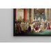 Gerahmtes Detail der Krönung Napoleons mit Joséphine und dem kaiserlichen Hof