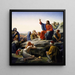Der Bergpredigt - Carl Bloch — gerahmtes Bild an der Wand