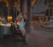 Der Abend auf der Terrasse - Delphin Enjolras — Ansicht des Kunstwerks