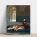 Reproduktion des Gemäldes Der Tiger und der Wächter - Jean-Léon Gérôme