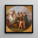 Der Triumph der Venus mit den Drei Grazien - Angelica Kauffmann — Wandpräsentation des Kunstwerks