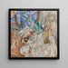 Le Verre - Mikhail Larionov — gerahmtes Bild an der Wand