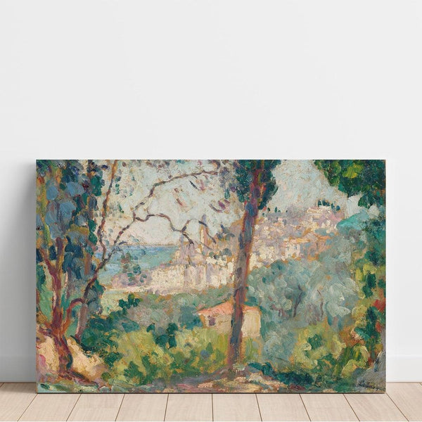 Reproduktion des Gemäldes Das Dorf - Henri Lebasque