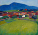 Das Dorf von Murnau - Alexej von Jawlensky — Ansicht des Kunstwerks