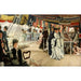 Reproduktion des Gemäldes Der Ball an Bord des Schiffes - James Tissot