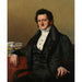 Reproduktion des Gemäldes Der Bankier David Seligmann, Baron von Eichthal - Franz Xaver Winterhalter