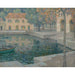 Reproduktion des Gemäldes Der Zufluchtsbecken - Henri Le Sidaner