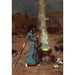 Reproduktion des Gemäldes Der magische Kreis - John William Waterhouse