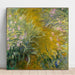 Reproduktion des Gemäldes Der Weg durch die Iris - Claude Monet