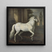 Das Pferd von Karl XI, Brilliant - David Klöcker Ehrenstrahl — gerahmtes Bild an der Wand