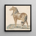 Le cheval hennissant - Johann Teyler — gerahmtes Bild an der Wand