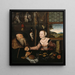 Das unpassende Paar - Lucas Cranach der Ältere — gerahmtes Bild an der Wand