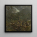 Der Gletscher von Bondhus - Anders Askevold — gerahmtes Bild an der Wand