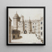 Le grand Châtelet - Alfred Bonnardot — gerahmtes Bild an der Wand