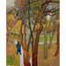 Reproduktion des Gemäldes Der Garten des Krankenhauses Saint-Paul (Der Fall der Blätter) - Vincent van Gogh