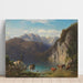 Reproduktion des Gemäldes Der Alpsee bei Hohenschwangau - Carl Millner