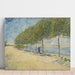 Reproduktion des Gemäldes Le long de la Seine - Vincent van Gogh
