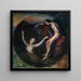 Der Fischer und die Nymphe - Henri Lehmann — gerahmtes Bild an der Wand