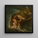Der Fischer und die Meerjungfrau - Charles Haslewood Shannon — gerahmtes Bild an der Wand