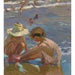 Reproduktion des Gemäldes Der verletzte Fuß - Joaquín Sorolla