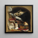 Le placard des artistes pauvres - Charles Bird King — gerahmtes Bild an der Wand