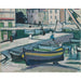 Reproduktion des Gemäldes Der Hafen, Cassis - Samuel John Peploe